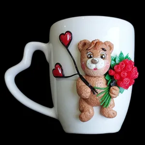 لیوان سرامیکی مدل عروسکی