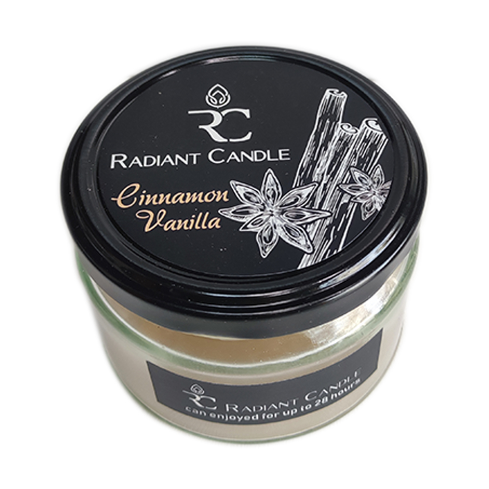 شمع رادیانت مدل Cinnamon & Vanilla