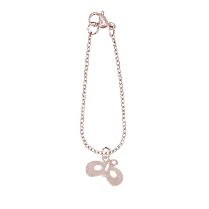 آویز ساعت نقره زنانه ژابیز مدل پروانه