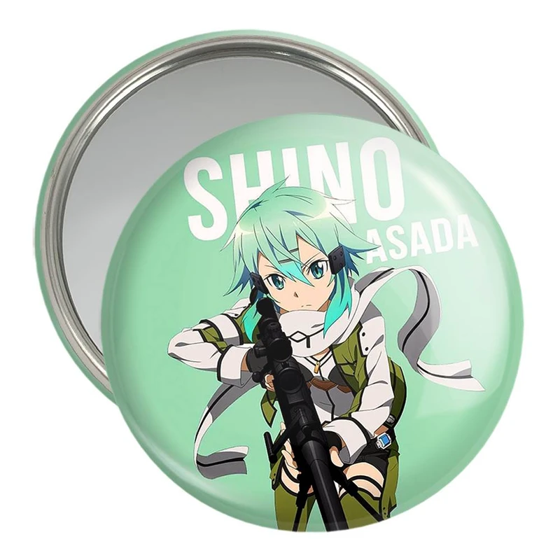 آینه جیبی خندالو مدل سینون انیمه هنر شمشیر زنی آنلاین  کد 10129