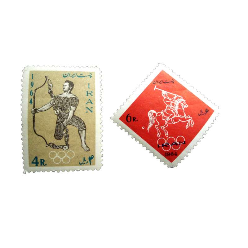 تمبر یادگاری مدل المپیک توکیو کد IR1916 مجموعه 2 عددی