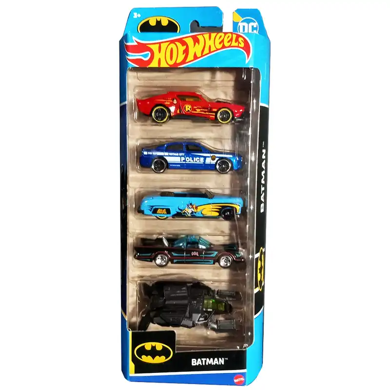 ماشین بازی هات ویلز مدل ماشین های بتمن مجموعه 5 عددی