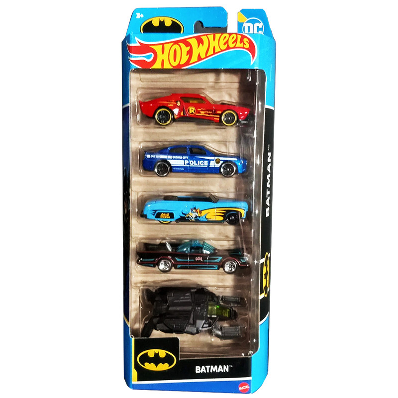 ماشین بازی هات ویلز مدل ماشین های بتمن مجموعه 5 عددی
