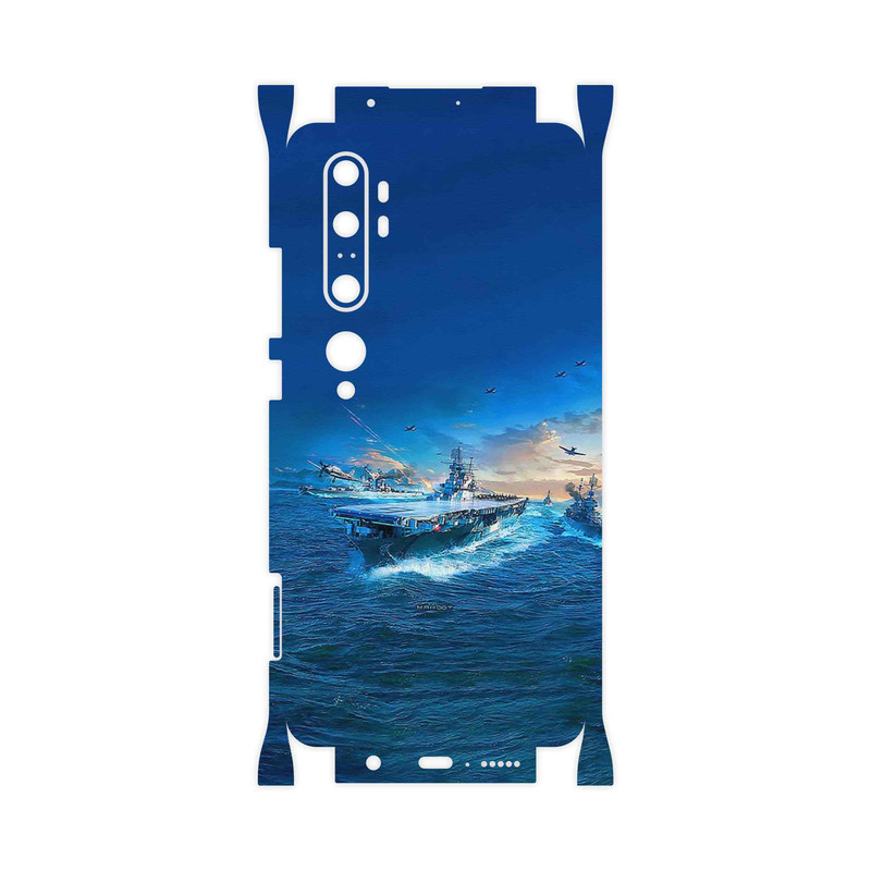 برچسب پوششی ماهوت مدل Warship-FullSkin مناسب برای گوشی موبایل شیائومی Mi Note 10 Pro