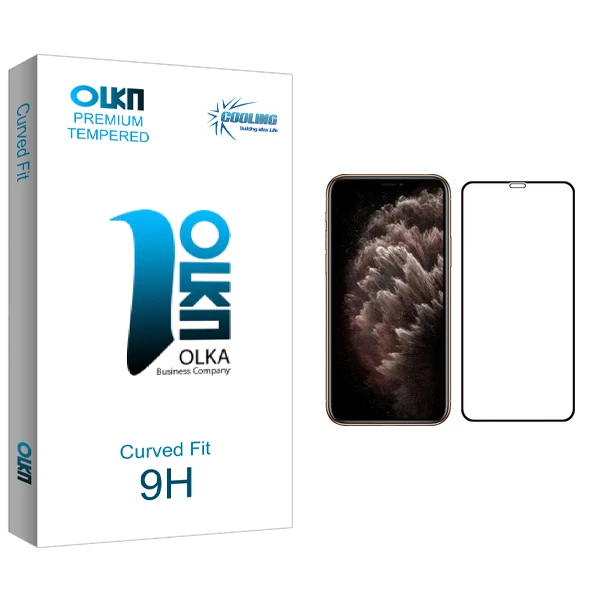 محافظ صفحه نمایش کولینگ مدل Olka glass مناسب برای گوشی موبایل اپل iPhone 11 Pro Max