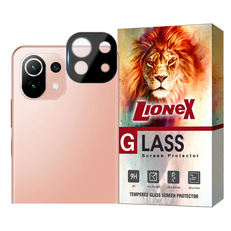 محافظ لنز دوربین لایونکس مدل LENSFUL مناسب برای گوشی موبایل شیائومی Mi 11 Lite 4G / Mi 11 Lite 5G / Mi 11 Lite 5G NE