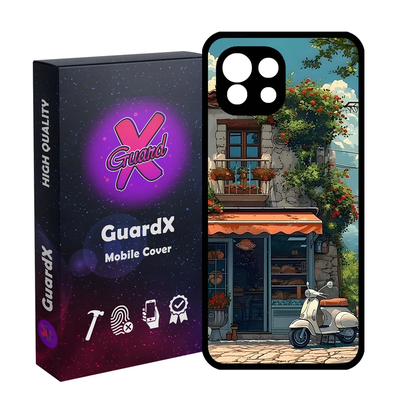 کاور گارد ایکس طرح ساختمان و موتور مدل 10746 مناسب برای گوشی موبایل شیائومی  Mi 11 Lite