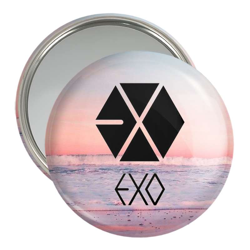 آینه جیبی خندالو مدل گروه اکسو EXO  کد 16864