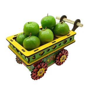 دکوری طرح گاری میوه مدل سیب کد GA-2