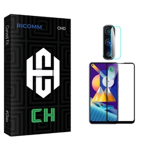 Ricomm CH Glass Screen Protector For Samsung Galaxy M11 With Camera Lens Protector