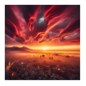 پوستر مدل غروب رباط کریم کد L11