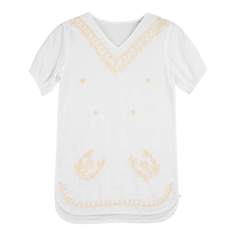 بلوز آستین کوتاه یقه هفت زنانه مدل 2266