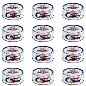 کنسرو ماهی تن در روغن شیلان - 180 گرم بسته 12 عددی
