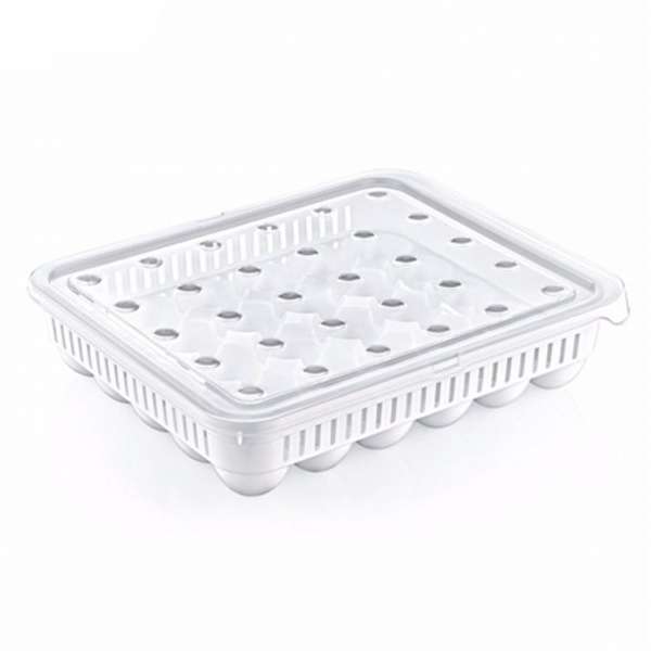 ظرف نگهدارنده تخم مرغ هوبی لایف مدل 1053 ظرف نگهدارنده تخم مرغ هوبی لایف مدل 1053