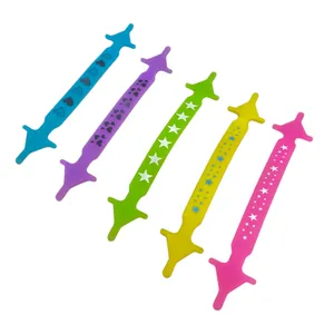 بند کفش مدل سیلیکونی کد VENUS-BAND01 بسته 5 عددی