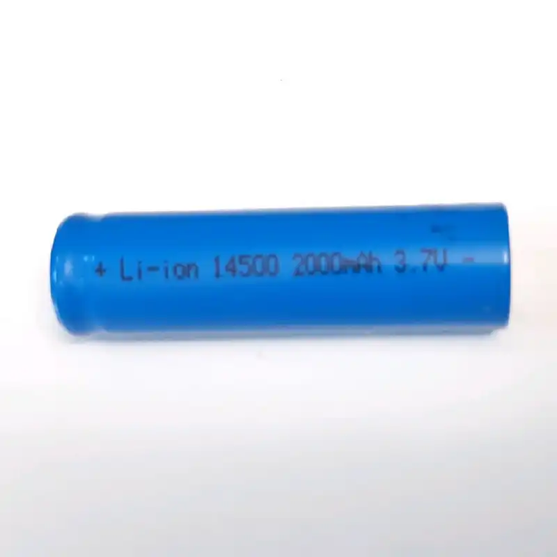 باتری لیتیوم یون کد 14500  ظرفیت 2000 میلی آمپر ساعت