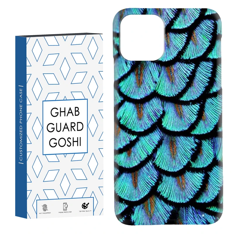 کاور قاب گارد گوشی طرح پولکی کد Dimo-781 مناسب برای گوشی موبایل اپل  IPHONE 11