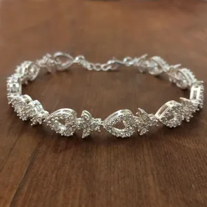 دستبند نقره زنانه  کد 3052