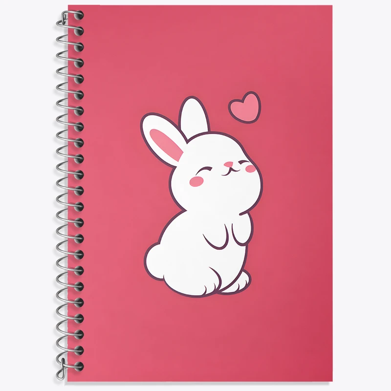 دفتر نت موسیقی 50 برگ خندالو طرح خرگوش کیوت کد N5275