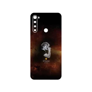 MAHOOT Ed Sheeran Cover Sticker for Xiaomi Redmi Note 8