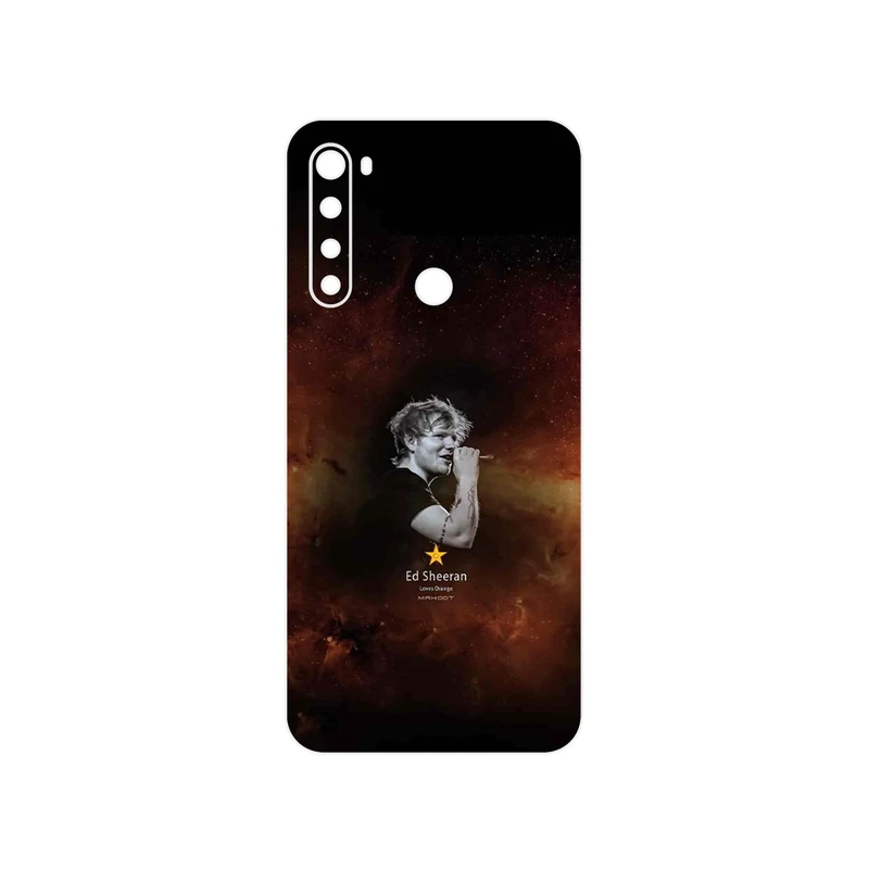 برچسب پوششی ماهوت مدل Ed Sheeran مناسب برای گوشی موبایل شیائومی Redmi Note 8