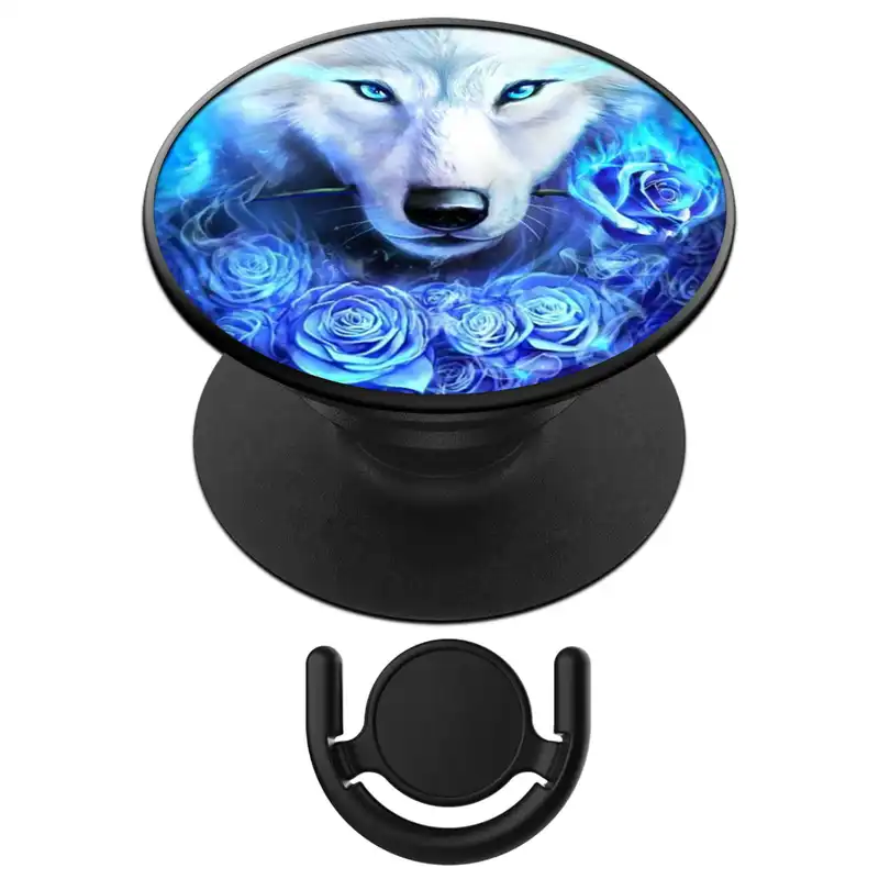 پایه نگهدارنده گوشی موبایل پاپ  سوکت آکام مدل APSC001964 به همراه پاپ کلیپ