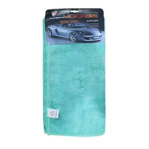 دستمال نظافت خودرو مدل مایکروفایبر حوله ای