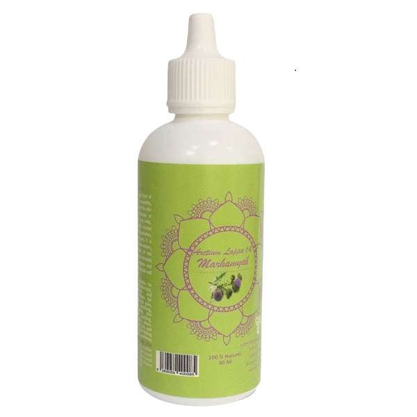 روغن تقویت کننده مو و ابرو ریش و سبیل مرهم یاب مدل بابا آدم حجم 80 میلی لیتر