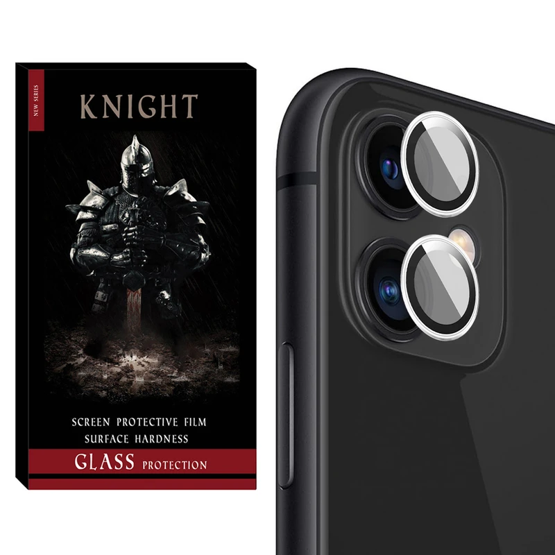 محافظ لنز دوربین فلزی نایت مدل RNG MTL KT مناسب برای گوشی موبایل اپل iPhone 11
