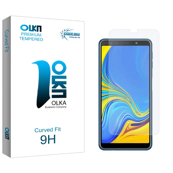 محافظ صفحه نمایش کولینگ مدل Olka مناسب برای گوشی موبایل سامسونگ Galaxy A7 2018
