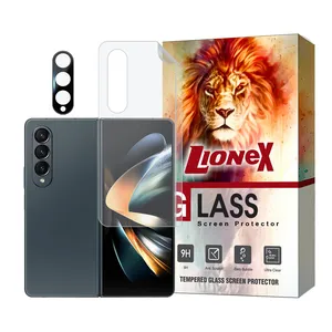 Lionex MTBFULL Nano Back Protector For Samsung Galaxy Z Fold 4 With Camera Lens Protector