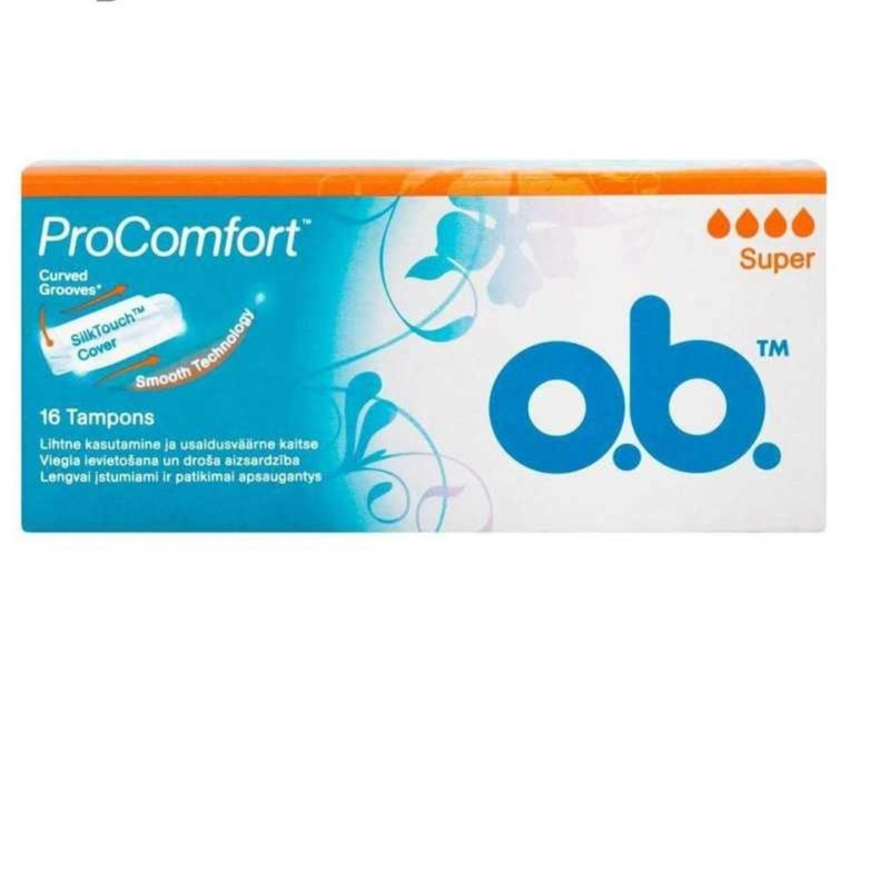 تامپون او.پی مدل Procomfort بسته 16 عددی