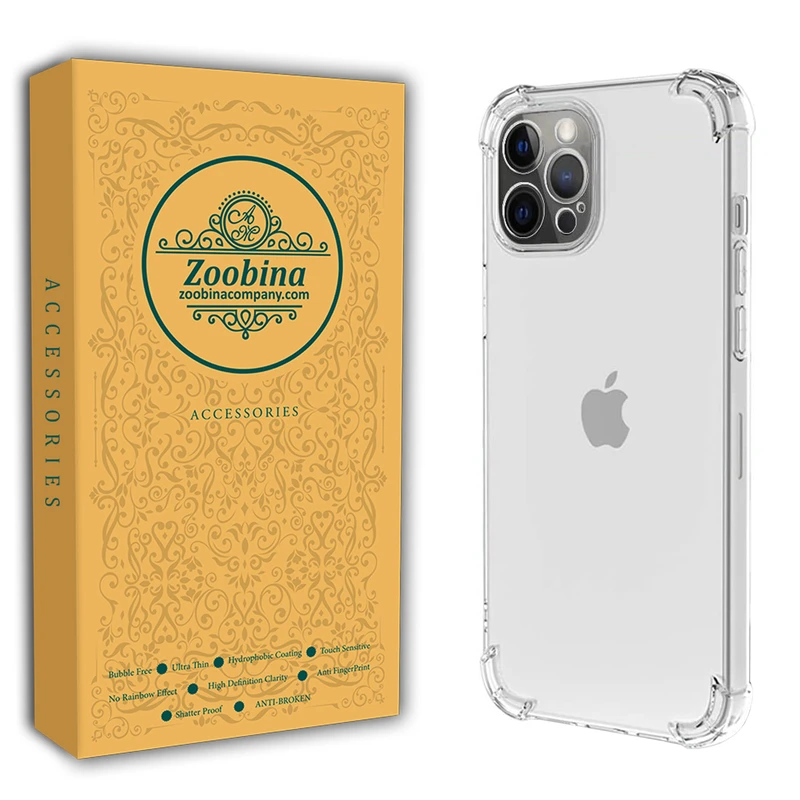 کاور زوبینا مدل COLORLESS مناسب برای گوشی موبایل اپل iPhone 12 Pro