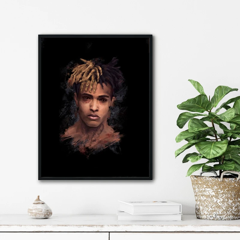 تابلو آتریسا طرح تنتاسیون xxxtentasion مدل ATt0110