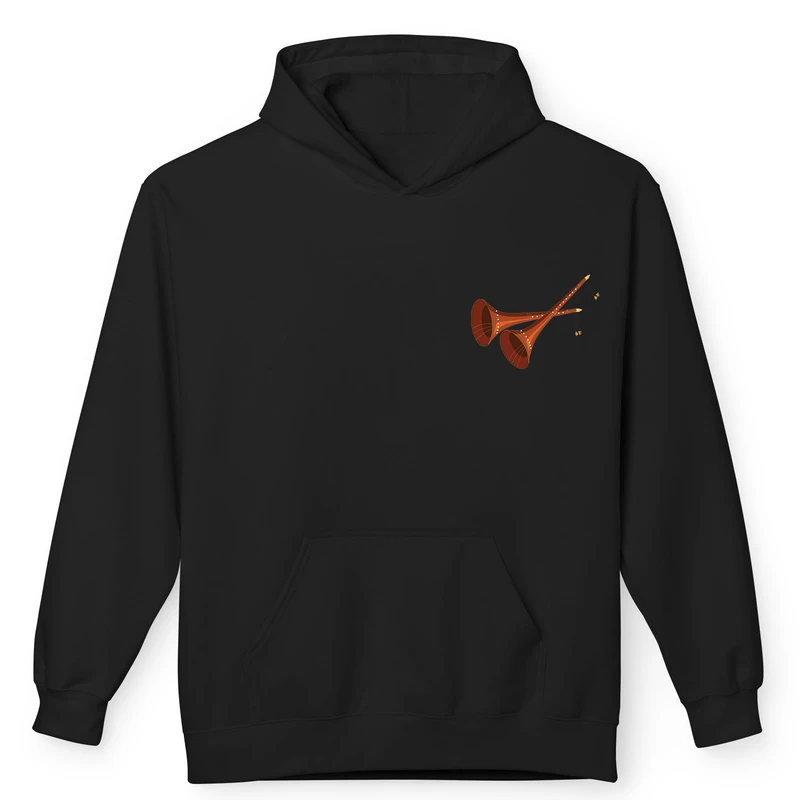 هودی مردانه پاد آفرین مدل موسیقی کد 49