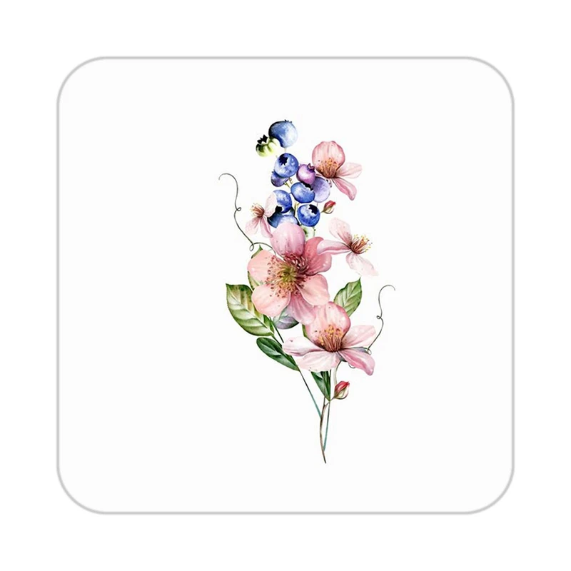 زیر لیوانی کاکتی طرح گل مدل mp19538