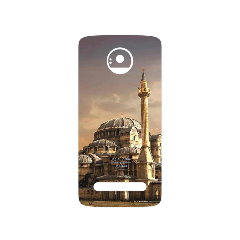 برچسب پوششی ماهوت مدل Hagia Sophia Mosque مناسب برای گوشی موبایل موتورولا Moto Z2 Play
