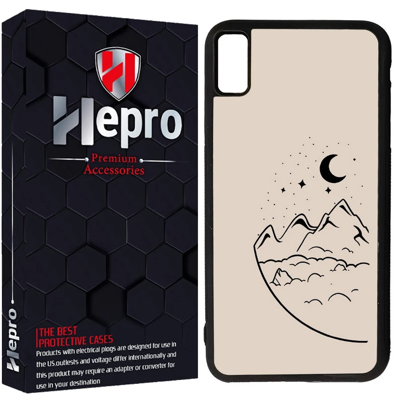 کاور هپرو طرح فانتزی مدل TPU مناسب برای گوشی موبایل اپل IPHONE X / XS