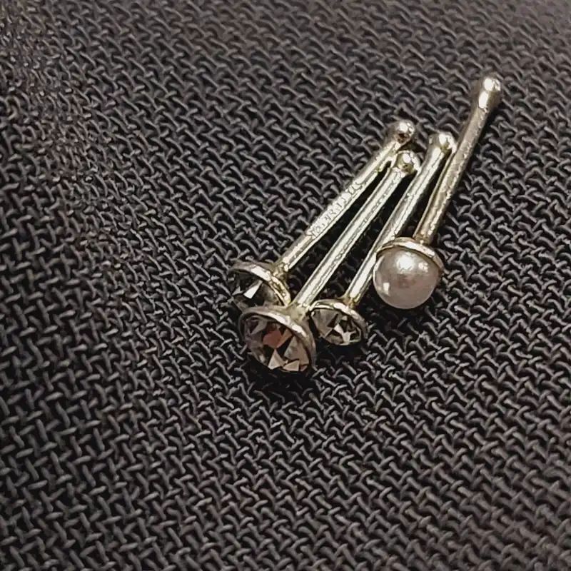 پیرسینگ نقره زنانه آی ام مدل 02 مجموعه 4 عددی