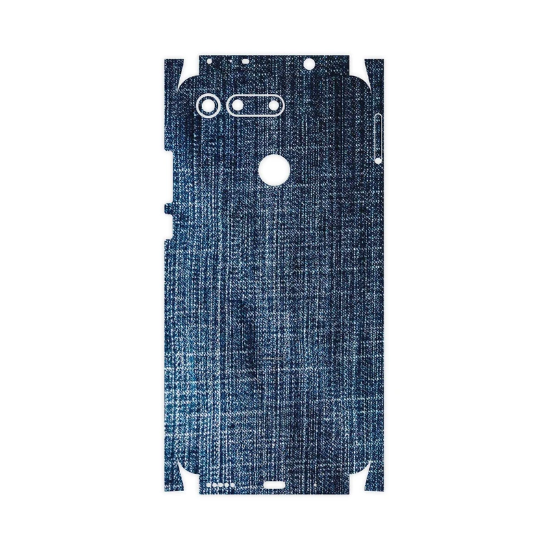 برچسب پوششی ماهوت مدل Fabric Texture 3-FullSkin مناسب برای گوشی موبایل آنر View 20