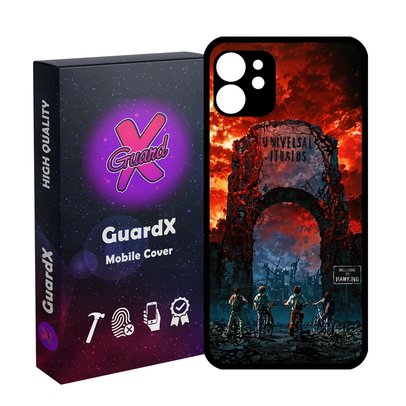 کاور گارد ایکس طرح Stranger Things مدل 10885 مناسب برای گوشی موبایل اپل iPhone 11