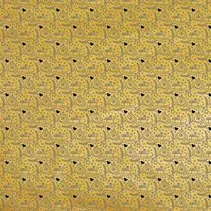 کاغذ کادو مدل هندی یکرو کد 107 بسته 25 عددی