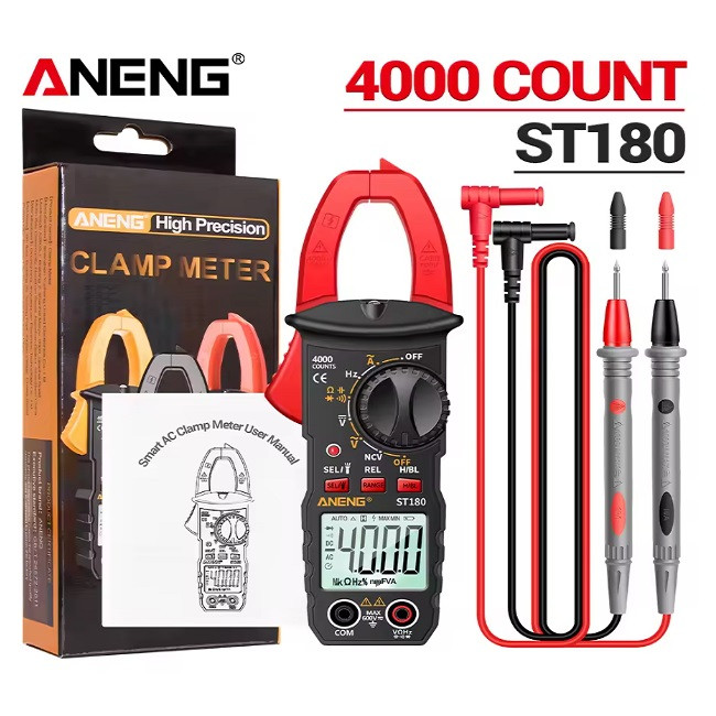 مولتی متر کلمپی دیجیتال 400 آمپر آننگ مدل ST180