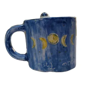 ماگ سرامیکی طرح چرخه ی ماه مدل y&a