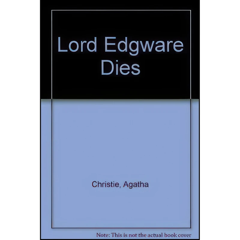 کتاب Lord Edgware Dies اثر Agatha Christie انتشارات Ulverscroft Large Print Books