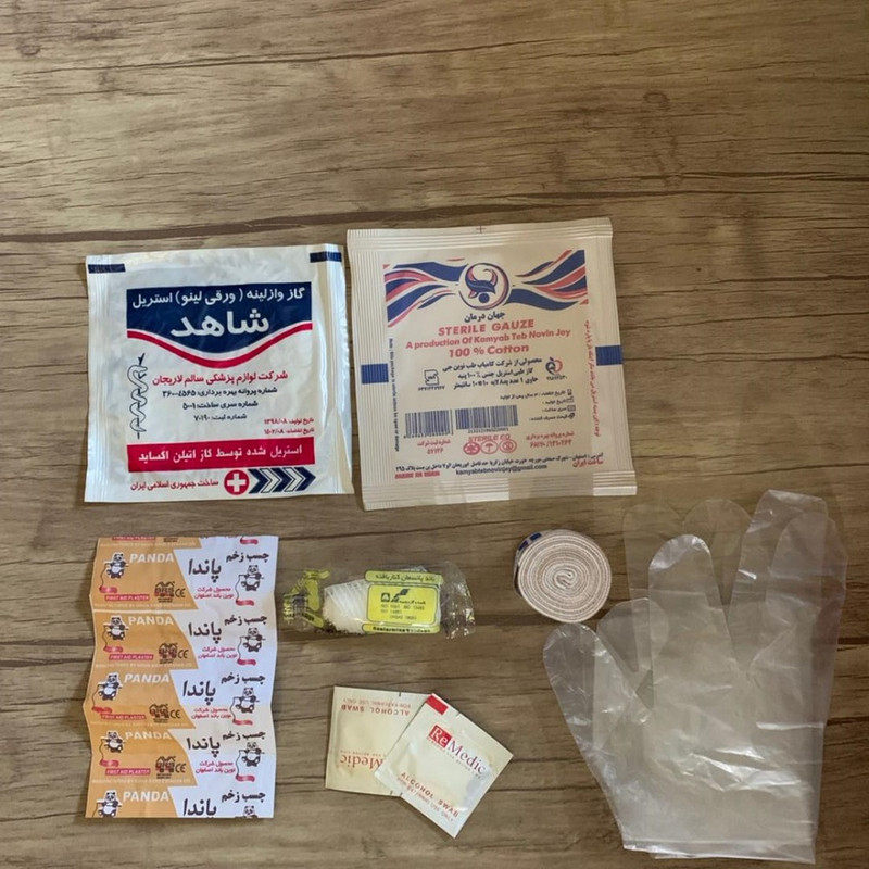 کیف کمک های اولیه دی پی مدل L