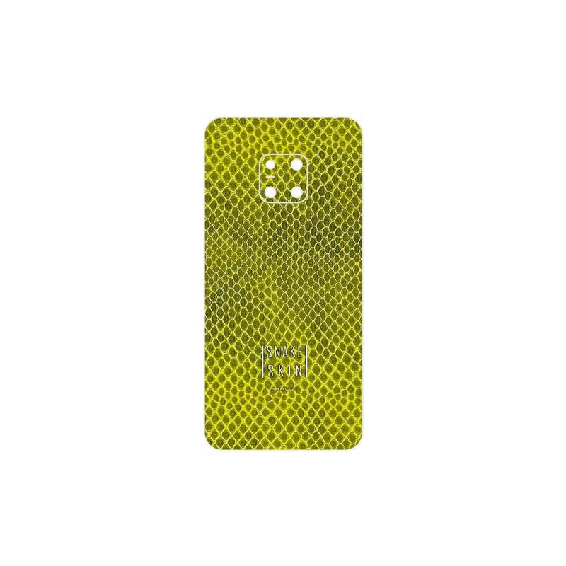 برچسب پوششی ماهوت مدل Yellow Snake Skin مناسب برای گوشی موبایل هوآوی Mate 20 Pro