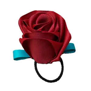 کش مو زنانه مدل گل رز