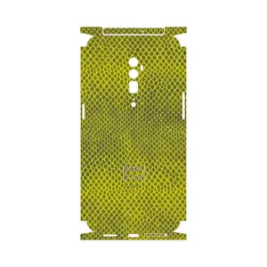 MAHOOT Yellow Snake Skin-FullSkin Cover Sticker for Oppo RENO 10X