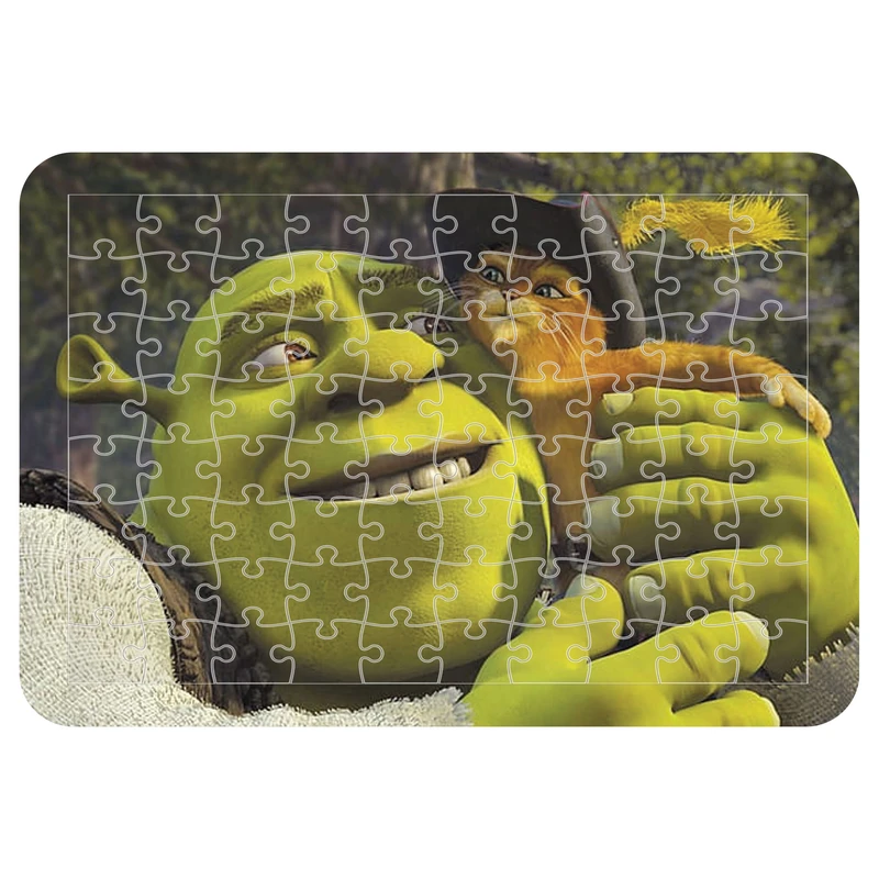 پازل 54 تکه مدل CHB1083 طرح کارتون شرک